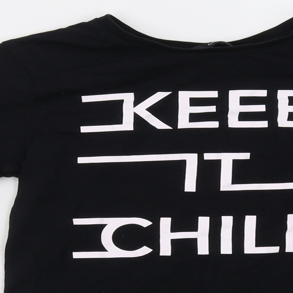 George Boys Black   Pullover Sweatshirt Size 7-8 Years