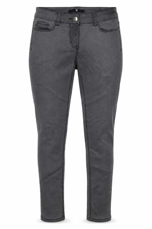 Very Womens Grey Skinny Jeans Size 10 L28 in