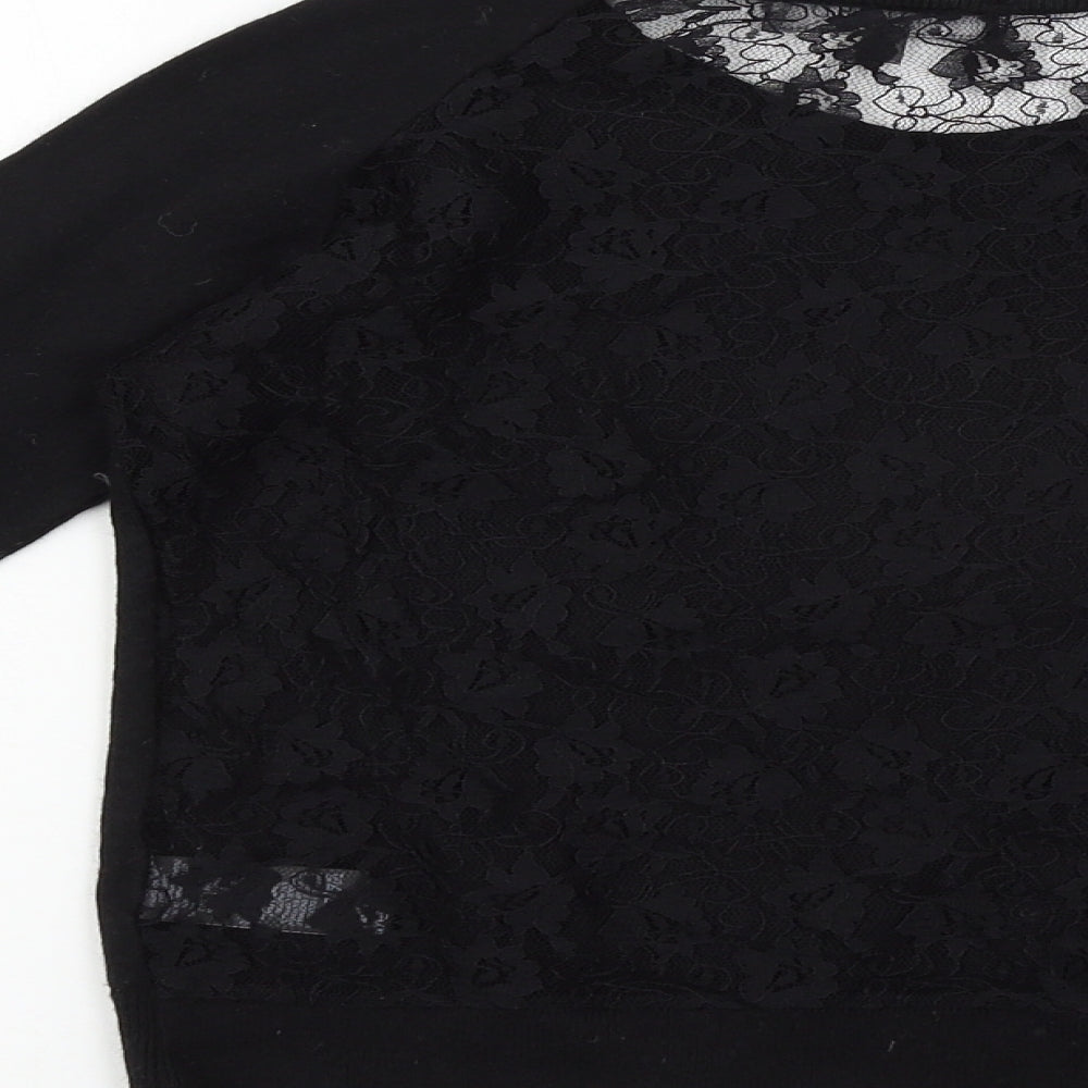 limited Womens Black   Pullover Jumper Size 10
