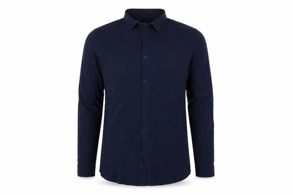 River Island Mens Blue    Button-Up Size M