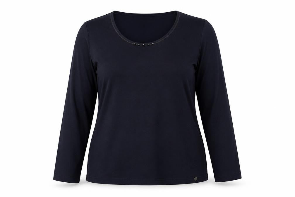 LUCIA Womens Blue   Basic T-Shirt Size 14