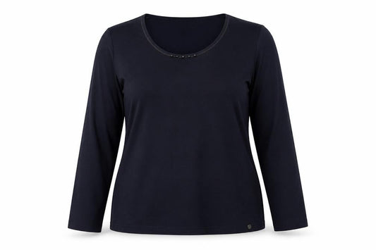 LUCIA Womens Blue   Basic T-Shirt Size 14