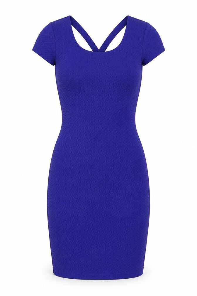 H&M Womens Blue   Bodycon  Size 6