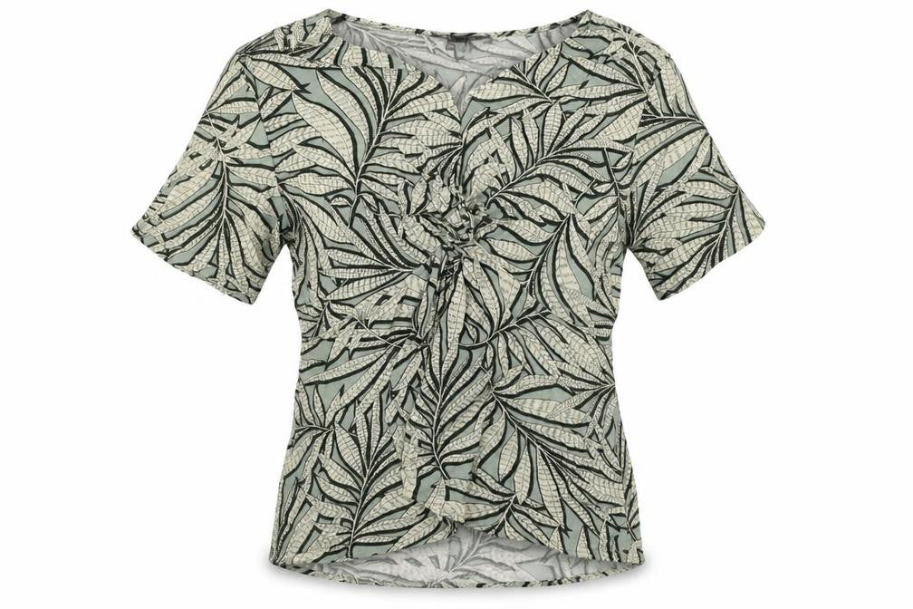 Primark Womens Green Floral  Basic Blouse Size 8