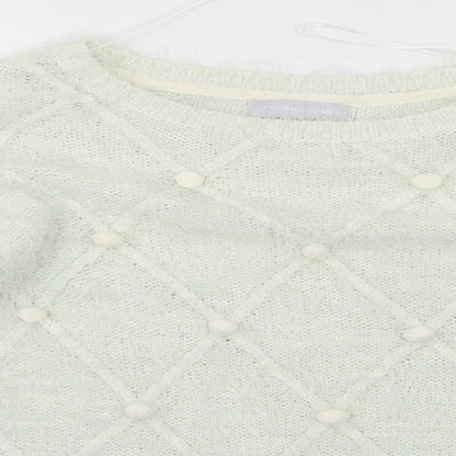 Red Herring Womens White   Pullover Jumper Size 10