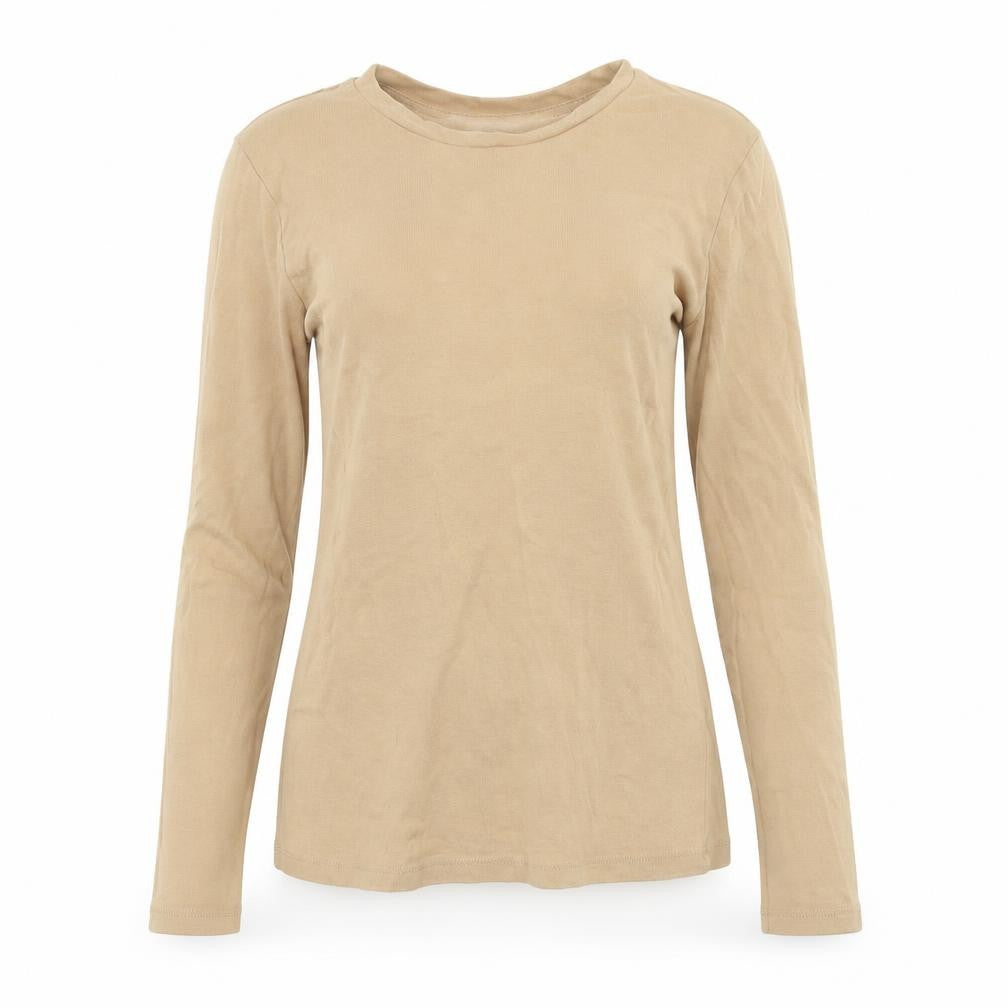Brave Soul Womens Beige   Basic T-Shirt Size XS