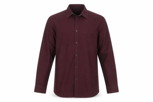 F&F Mens Purple    Dress Shirt Size 15  - Tailored fit