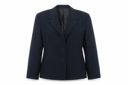 Preworn Womens Blue   Jacket Suit Jacket Size 14