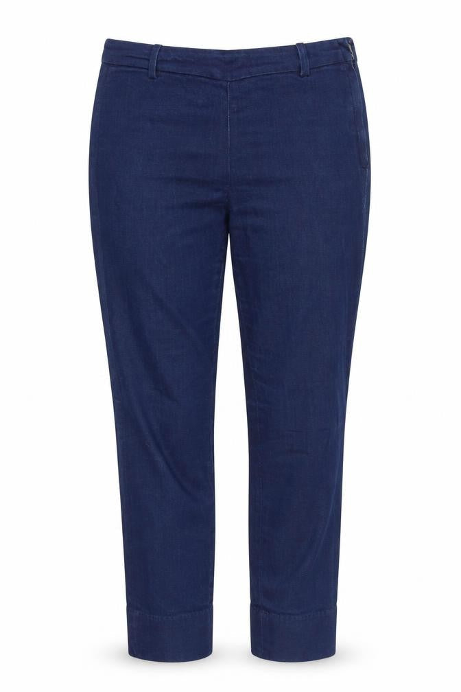 Leana Woman Womens Blue  Denim Capri Jeans Size 8 L26 in