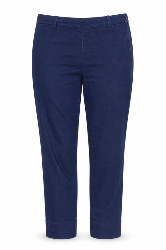 Leana Woman Womens Blue  Denim Capri Jeans Size 8 L26 in
