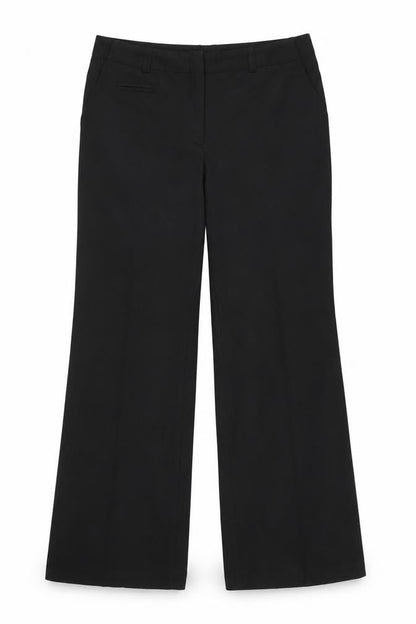 SLN Womens Black   Trousers  Size 10 L29 in