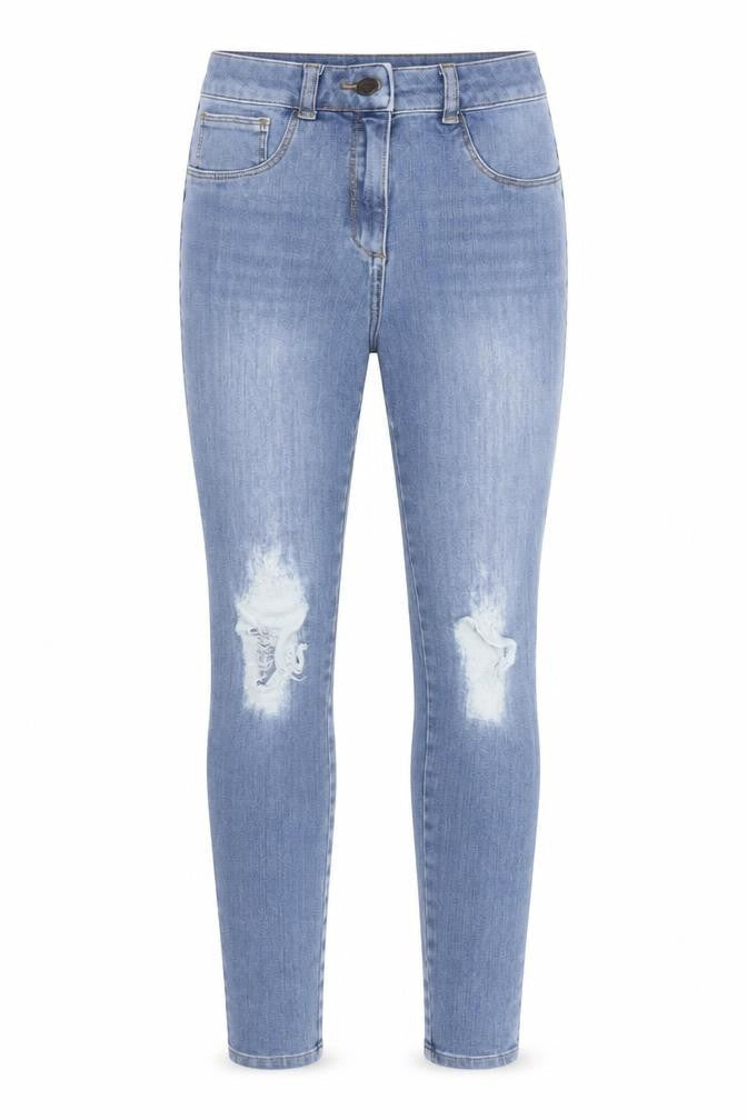Next Womens Blue  Denim Skinny Jeans Size 10 L26 in
