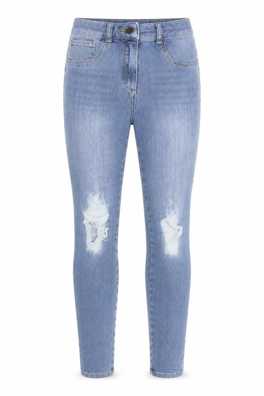 Next Womens Blue  Denim Skinny Jeans Size 10 L26 in