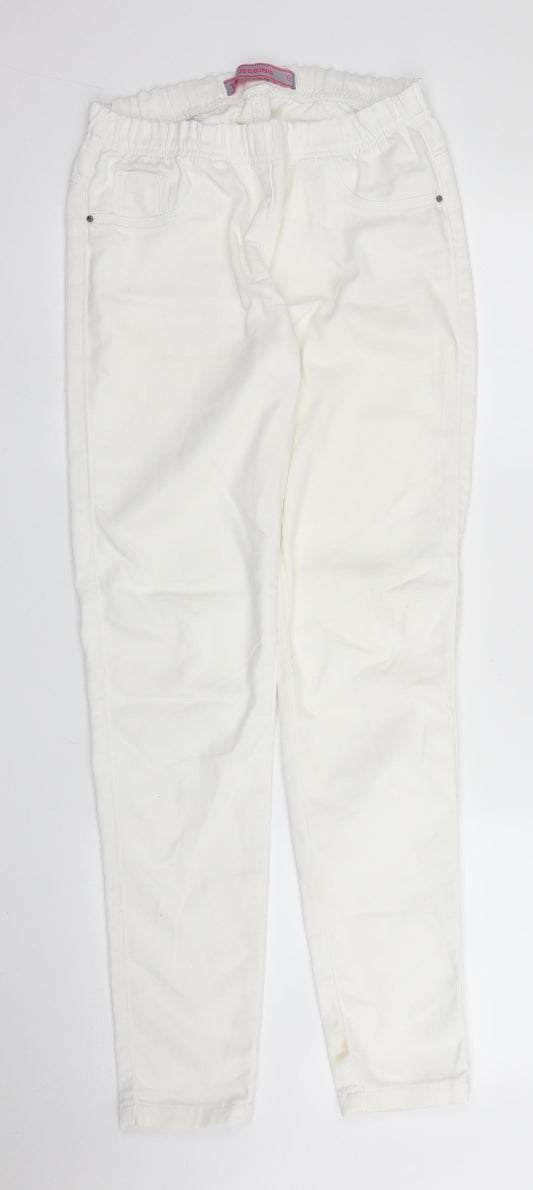 TU Womens White   Jegging Jeans Size 8 L30 in