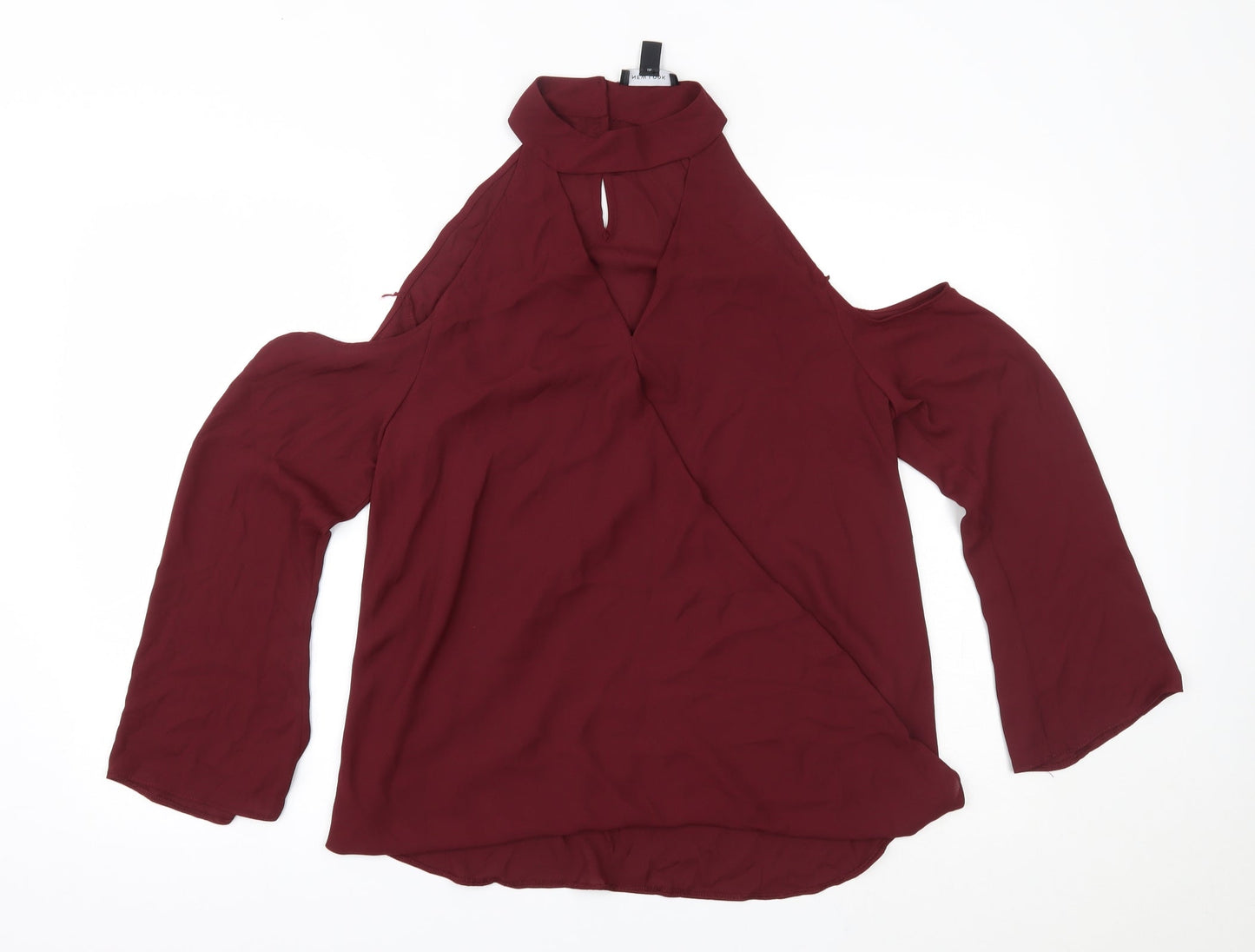 New Look Womens Red   Basic Blouse Size 14