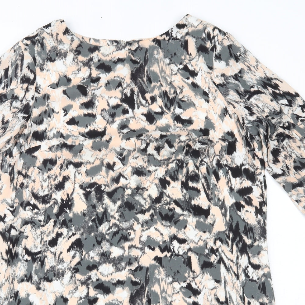 H&M Womens Grey   Shift  Size 14