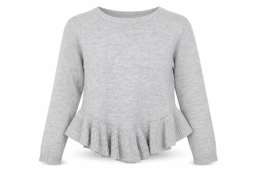 Boohoo Womens Grey   Pullover Jumper Size 8