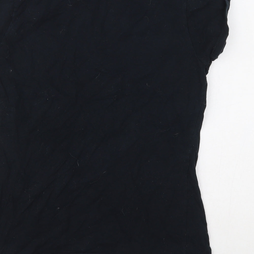 Gildan Womens Black   Basic T-Shirt Size S