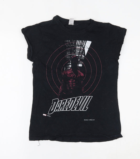 Gildan Womens Black   Basic T-Shirt Size S