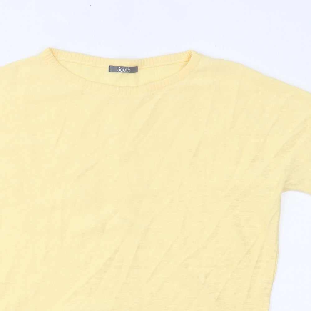 South Womens Yellow   Basic Blouse Size 12