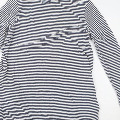 Tu Womens Blue Striped  Jumper Dress  Size 10