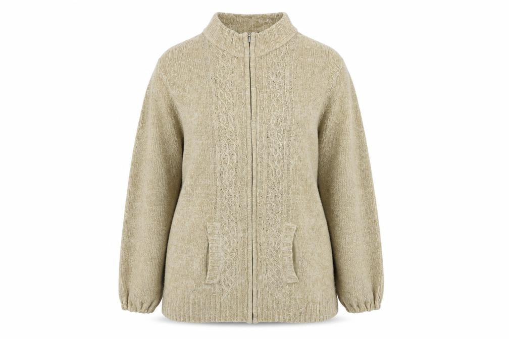 Preworn Womens Beige   Jacket Coat Size XL