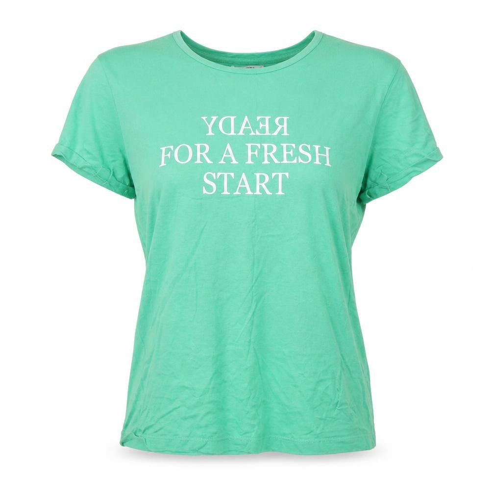 Pull&Bear Womens Green   Basic T-Shirt Size L