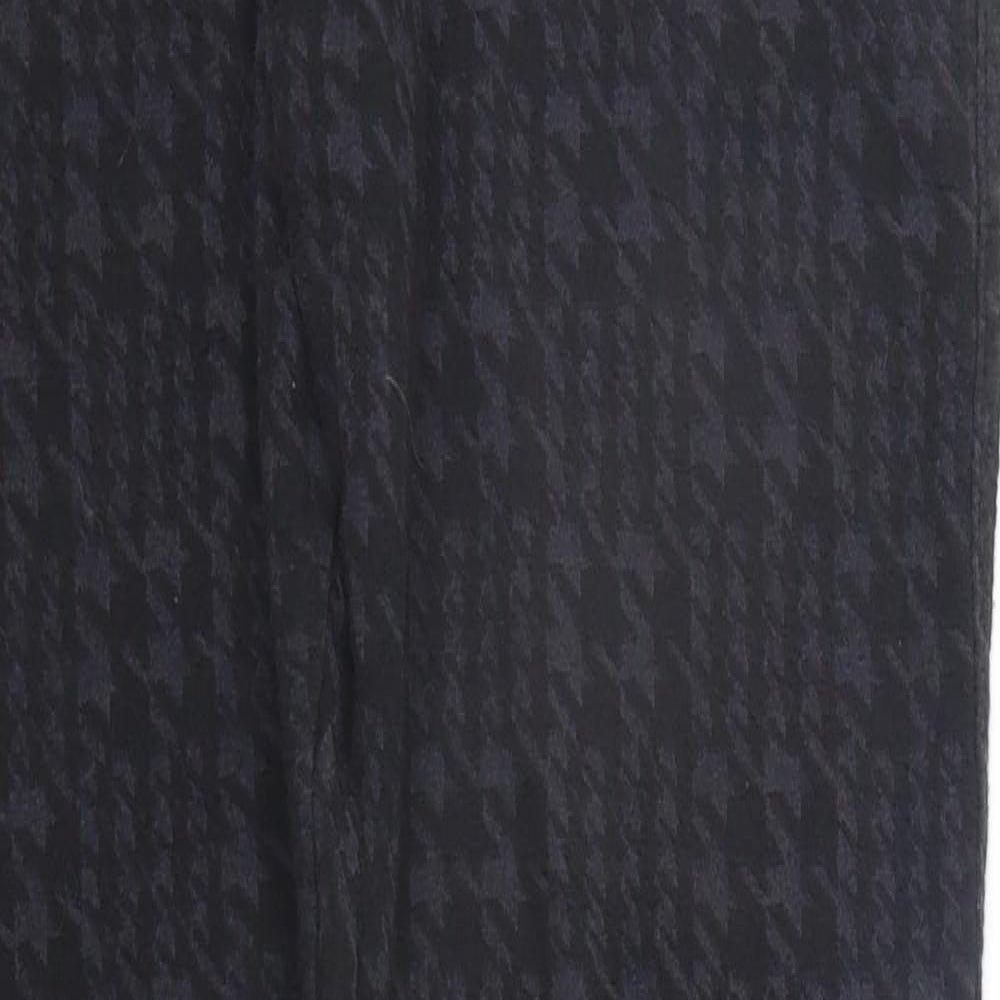 Select Womens Grey Geometric  Jegging Leggings Size 12 L27 in