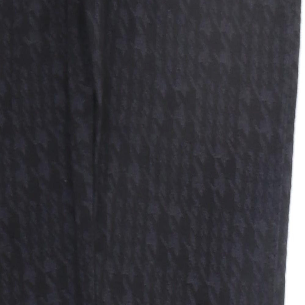 Select Womens Grey Geometric  Jegging Leggings Size 12 L27 in