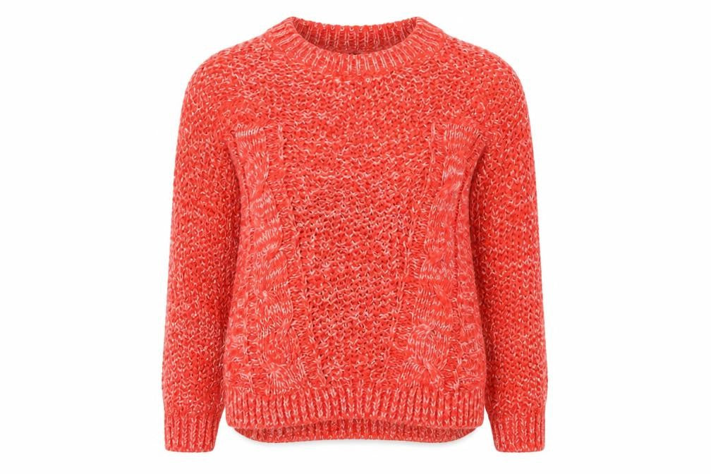 George Womens Red   Pullover Jumper Size 10