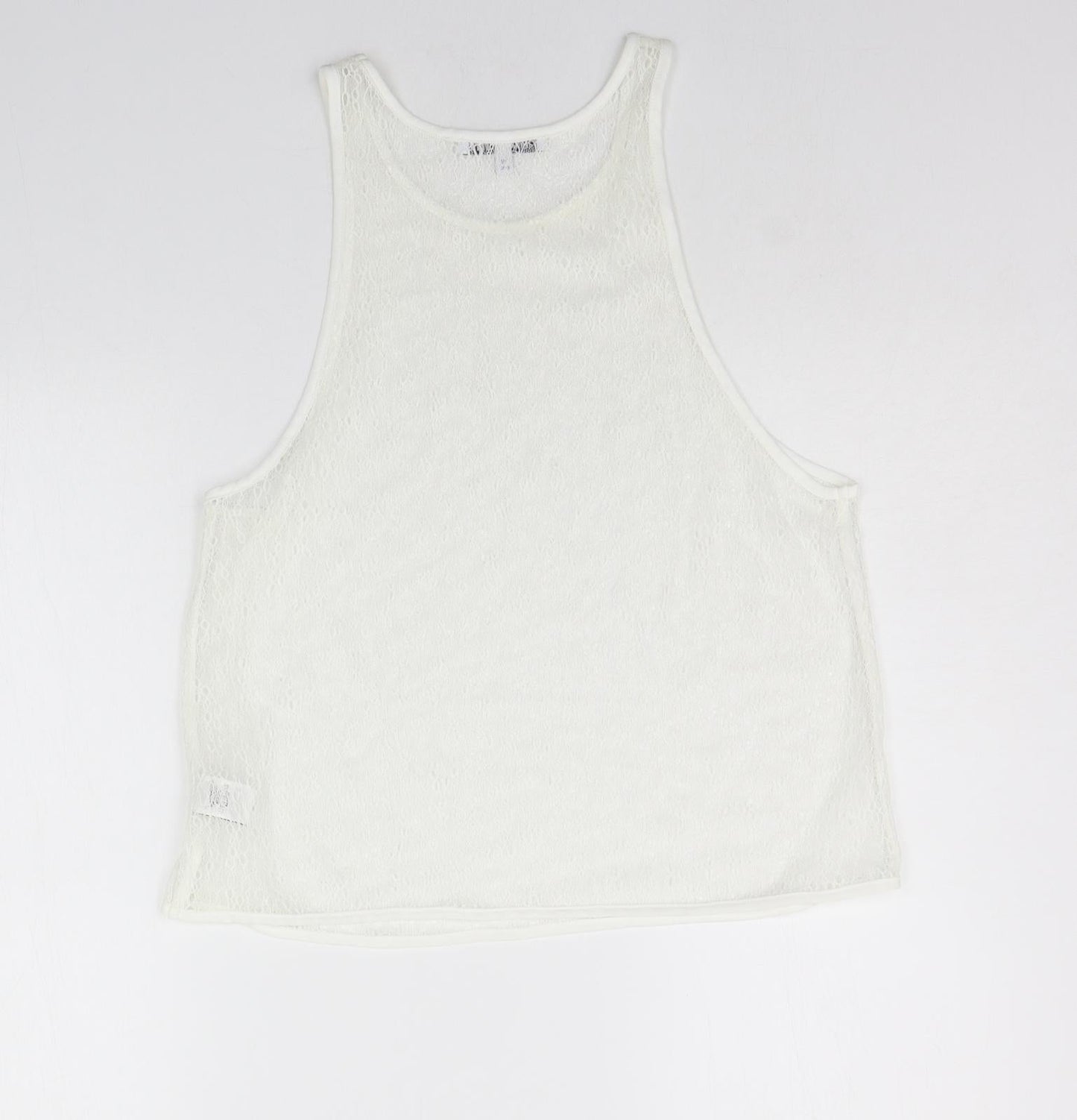 NEXT Womens White   Basic Tank Size 10