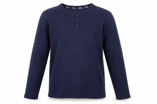 George  Boys Blue Solid   Pyjama Top Size S