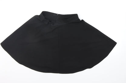 Marks & Spencer Girls Black   A-Line Skirt Size 14-15 Years