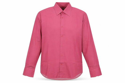 cotton doux Mens Pink    Button-Up Size 15.5