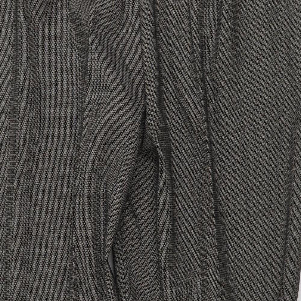 Marks and Spencer  Womens Brown   Trousers  Size 12 L27 in