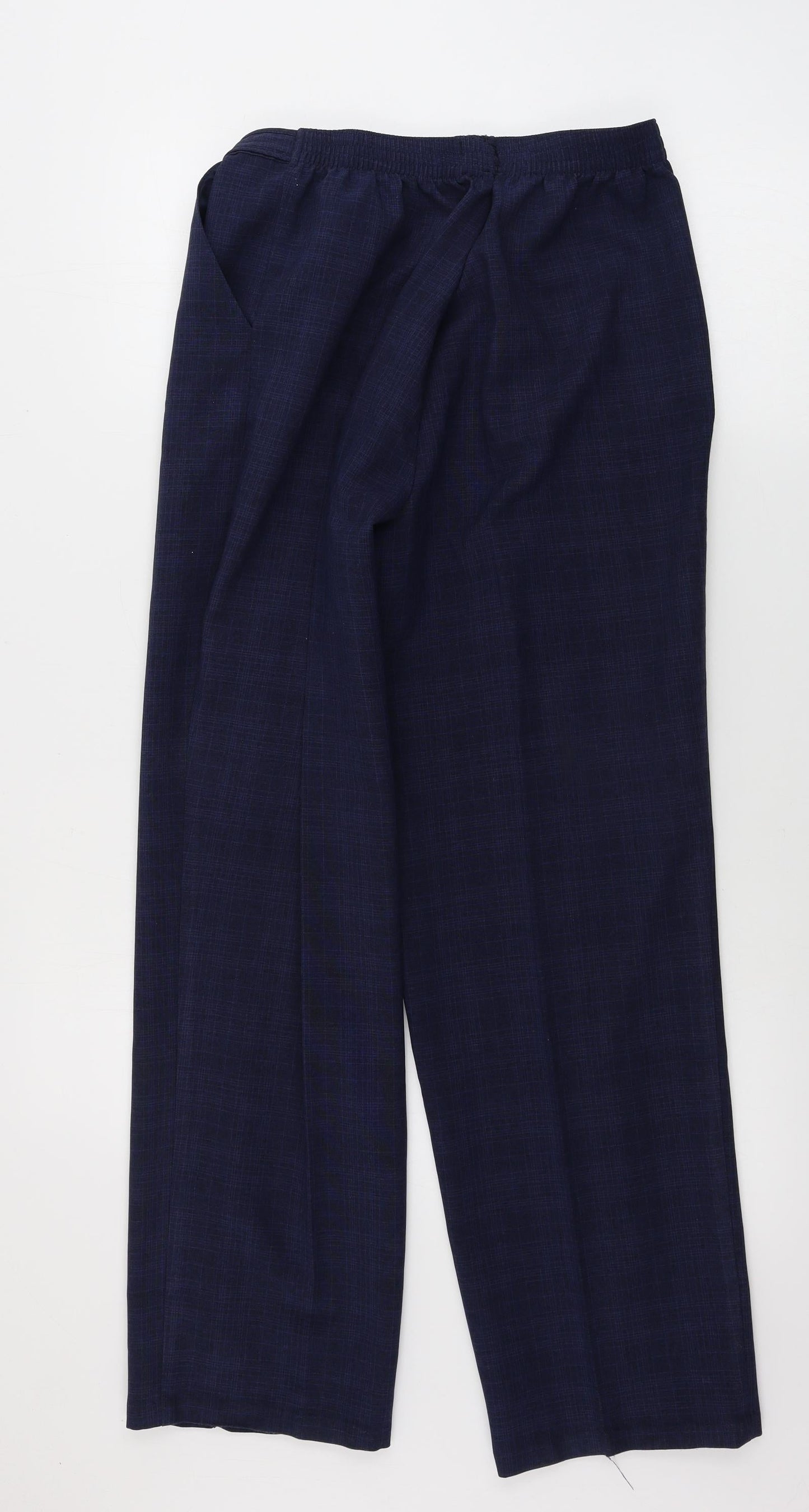 Marks and Spencer  Womens Blue   Trousers  Size 14 L26 in