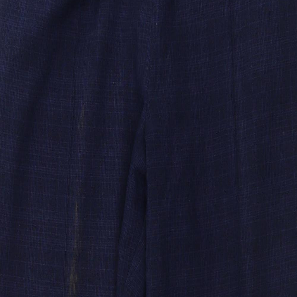 Marks and Spencer  Womens Blue   Trousers  Size 14 L26 in