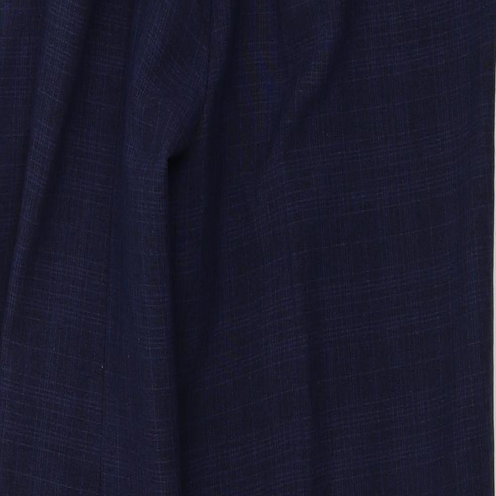 Marks and Spencer  Womens Blue   Trousers  Size 14 L26 in