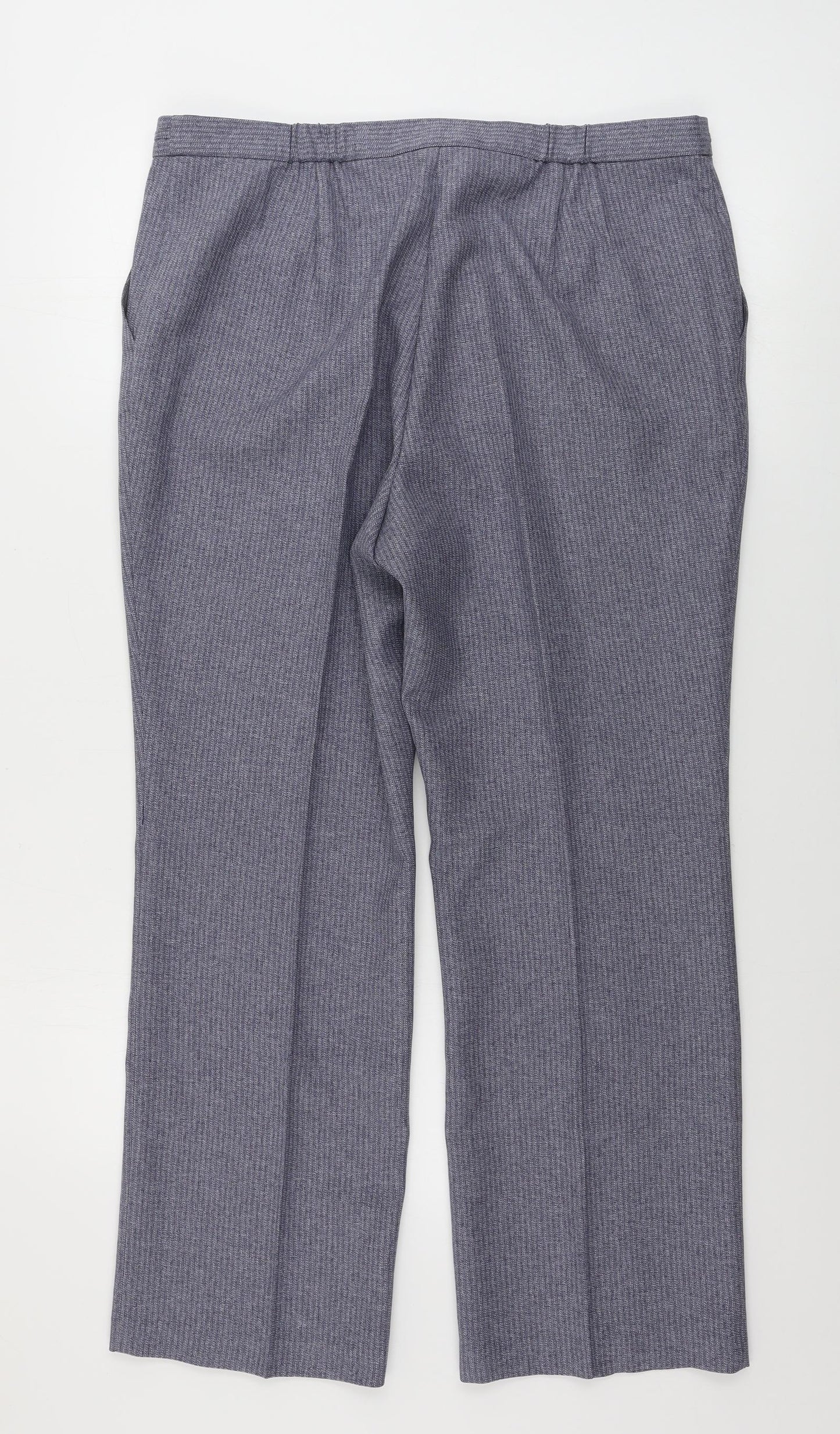 Marks and Spencer  Womens Green   Trousers  Size 14 L27 in