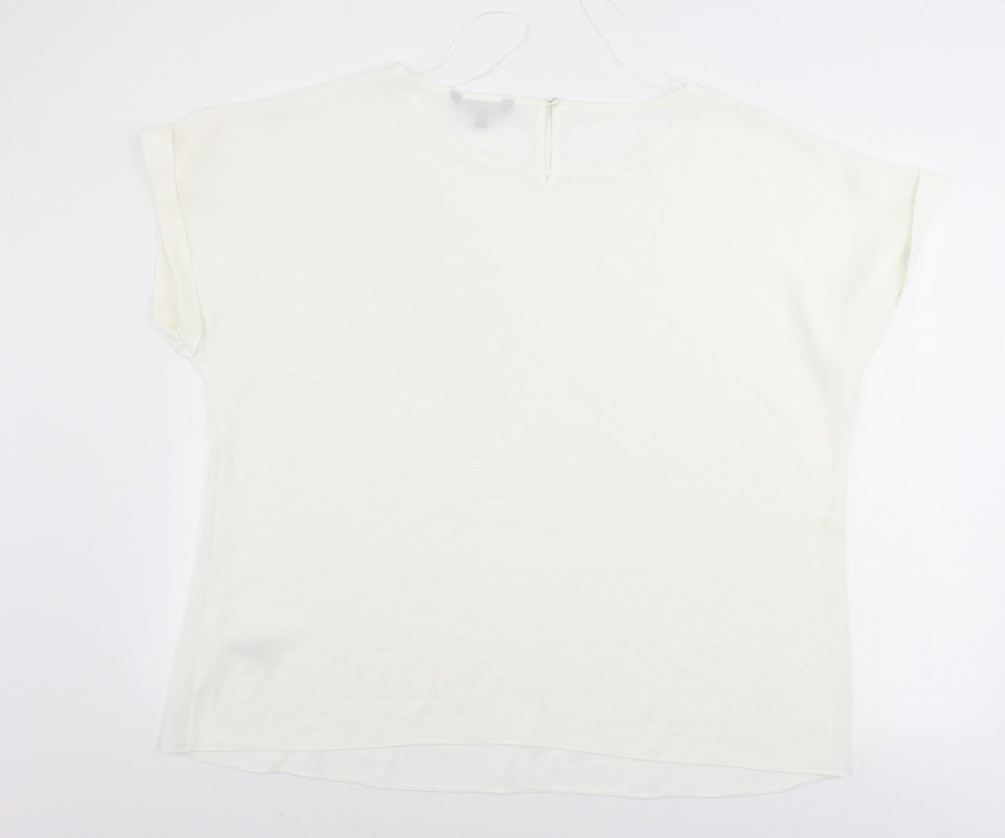 Bonmarché  Womens Ivory   Basic Blouse Size 22
