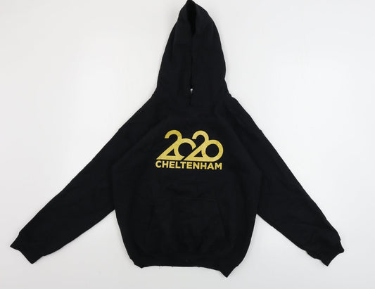 Gildan Boys Black   Pullover Hoodie Size 5-6 Years