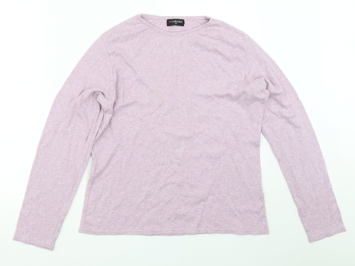 BM Collection Womens Purple   Basic T-Shirt Size M