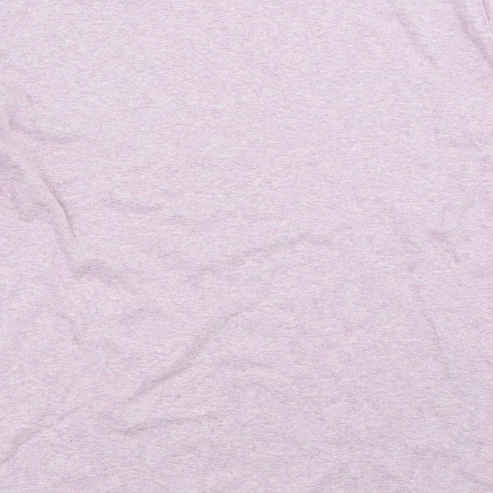 BM Collection Womens Purple   Basic T-Shirt Size M
