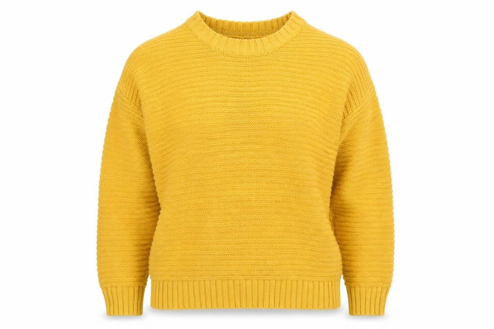 H&M Womens Yellow   Pullover Jumper Size L