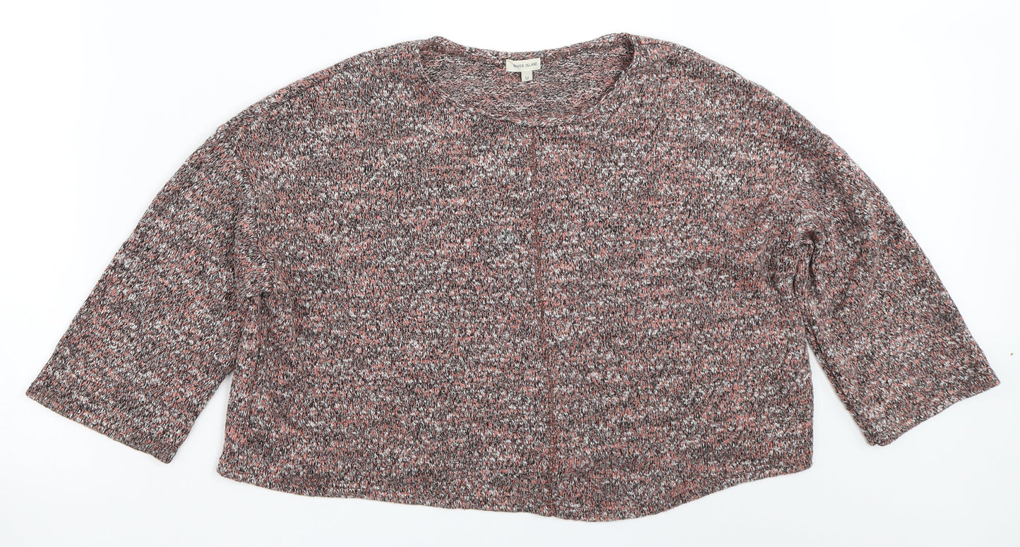 River Island Womens Red   Pullover Jumper Size 12