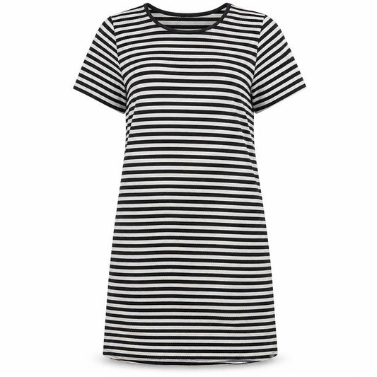 Quiz Womens White Striped  A-Line  Size 12