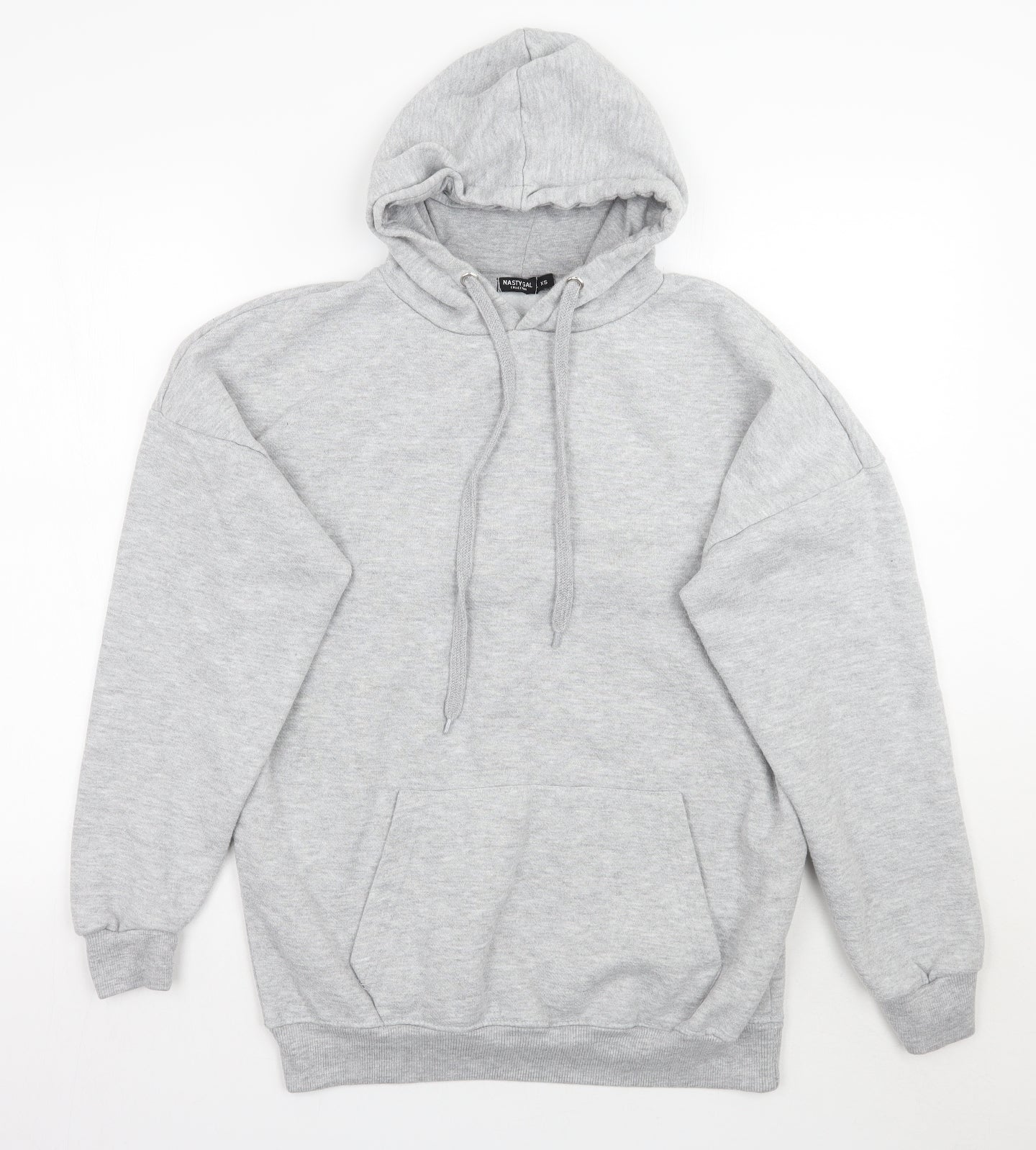 Nasty Gal Womens Grey   Pullover Hoodie Size XS