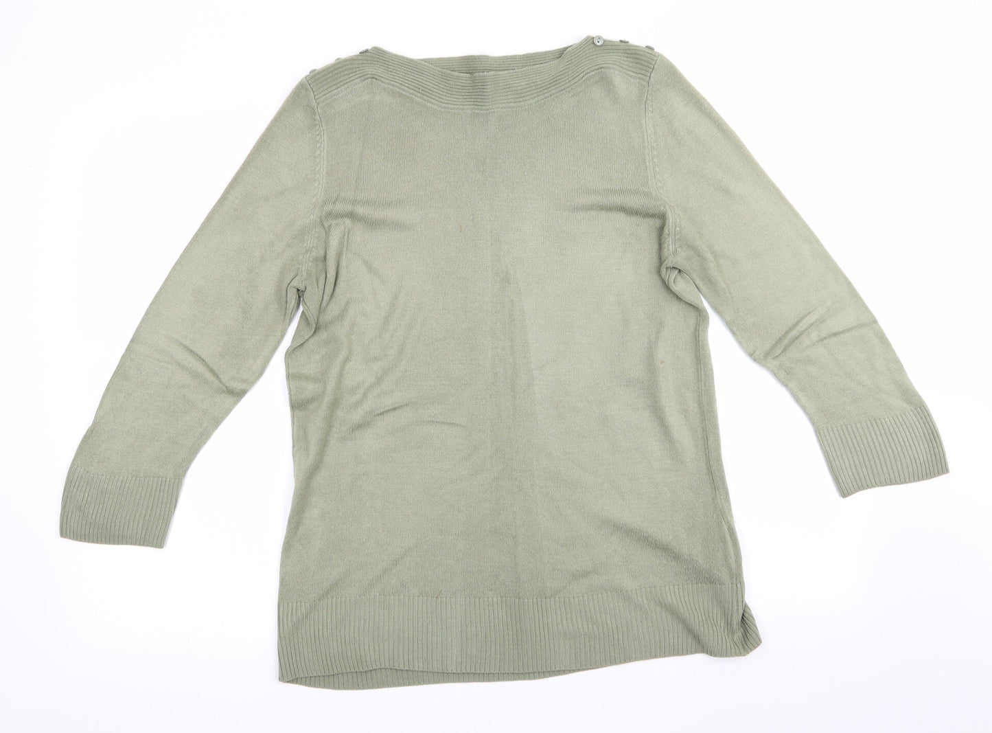 Originals Womens Green   Pullover Jumper Size 14  - Longline Jumper