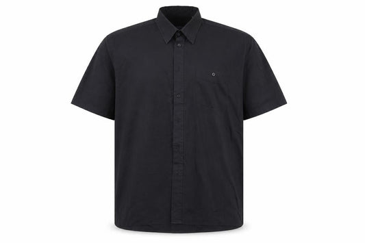 Lorenzzo Mens Black    Button-Up Size XL