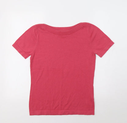 Next Womens Pink   Pullover Jumper Size 10
